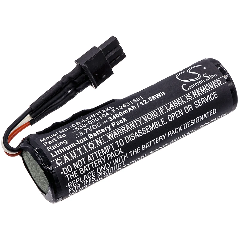 3400mAh Speaker Battery For Logitech:533-000104,F12431581,UE Ultimate,MegaBoom 2,UE Kora Boom,S-00122,S00151,EarsBoom 2,S-00151
