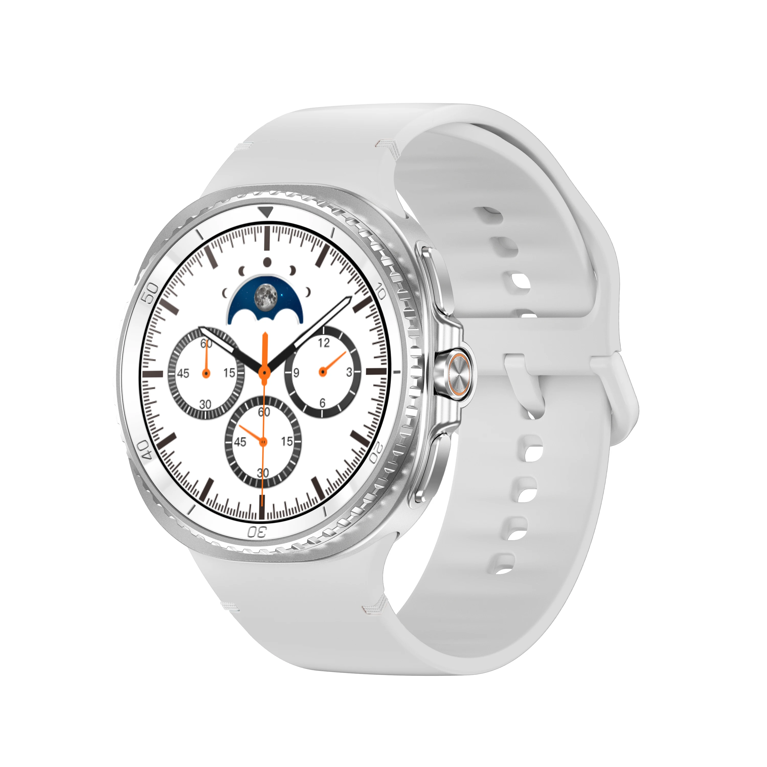 

Newest Watch8 3ATM Waterproof Smart Watches 46mm Rotating Bezel Quick Button Muitiply Sport Modes Classic Smart Watches