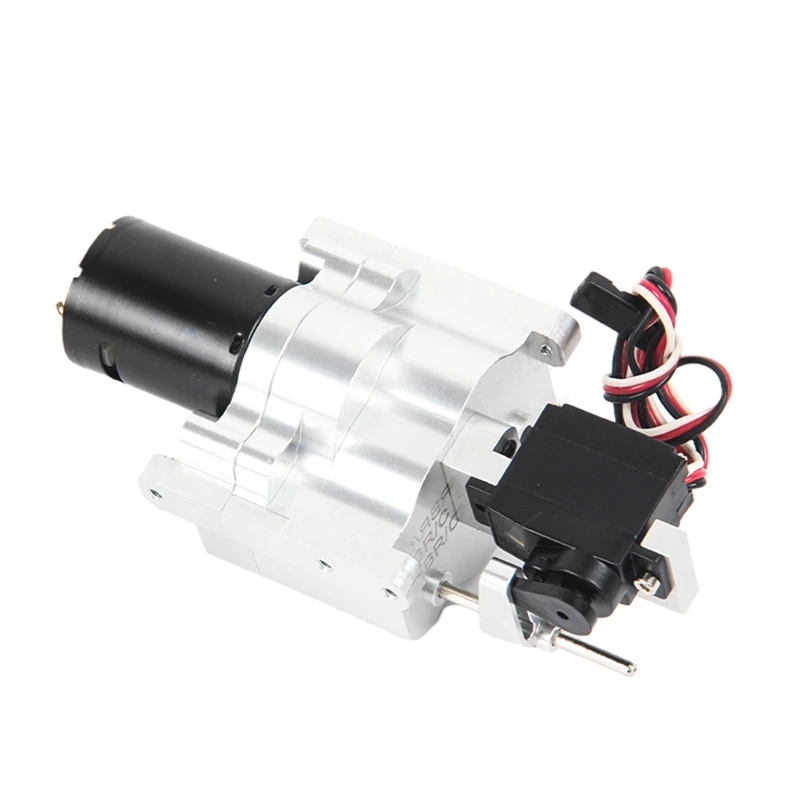 

Metal 2 Speed Gearbox 370 Motor Speed Change Gear Box For WPL C14 C24 B14 B36 MN D90 MN-90 MN99S RC Car Upgrade Parts