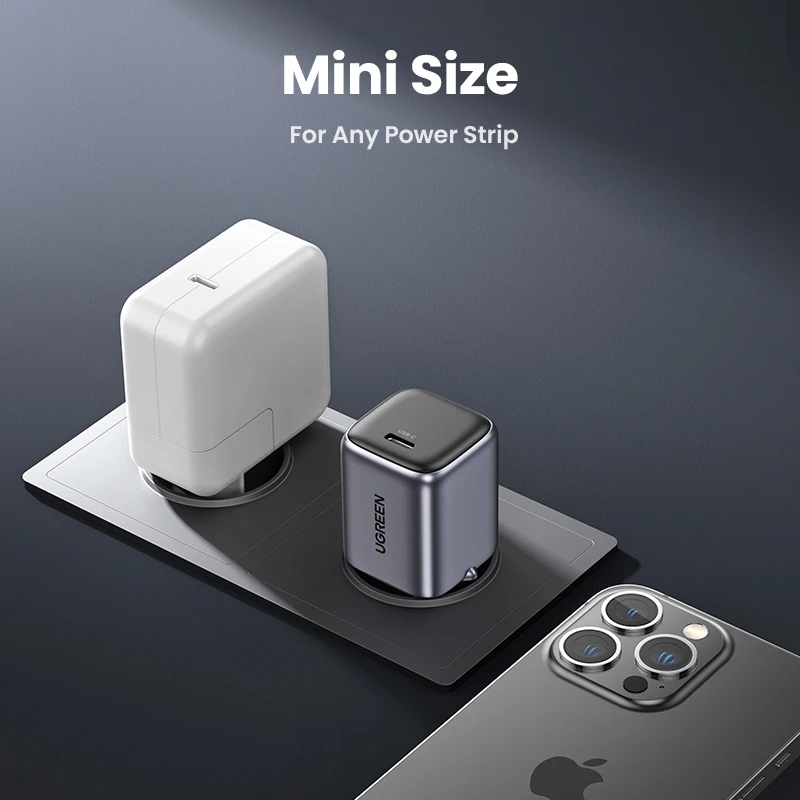 UGREEN 20W 30W GaN Charger PD Fast USB Type C Charger USB C PD3.0 QC3.0 Quick Charging For iPhone 14 13 12 11