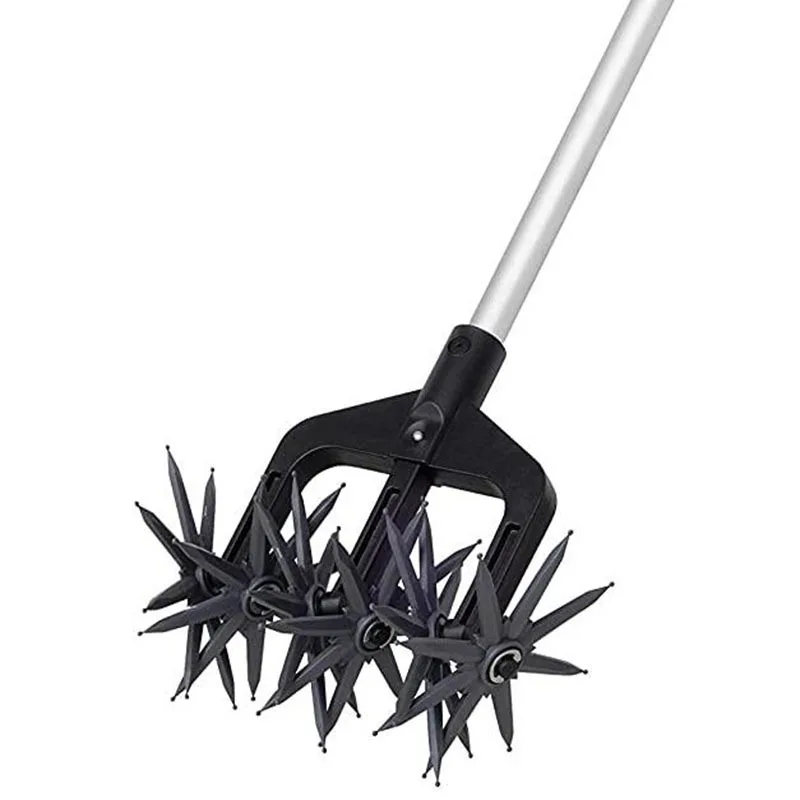 Soil Turning Tool Lawn Soil Looser Garden Soil Aerator Rotary Tiller