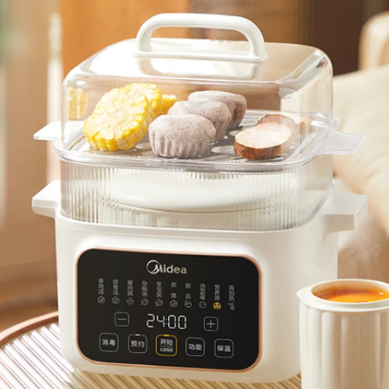 Electric Stewpot Stewing out of Water Ceramic Large Capacity Multi-Function Soup Bird's Nest Porridge Cooking Slow Cooker