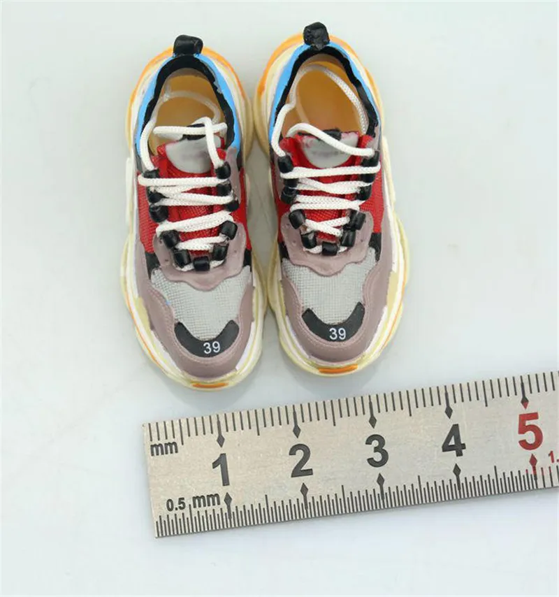 1/6 Woman Sneakers Sport Thick Soled Dad Platform Trainers Shoes Casual Sneaker Hollow Model  For 12" Action Figures SD/BJD Body