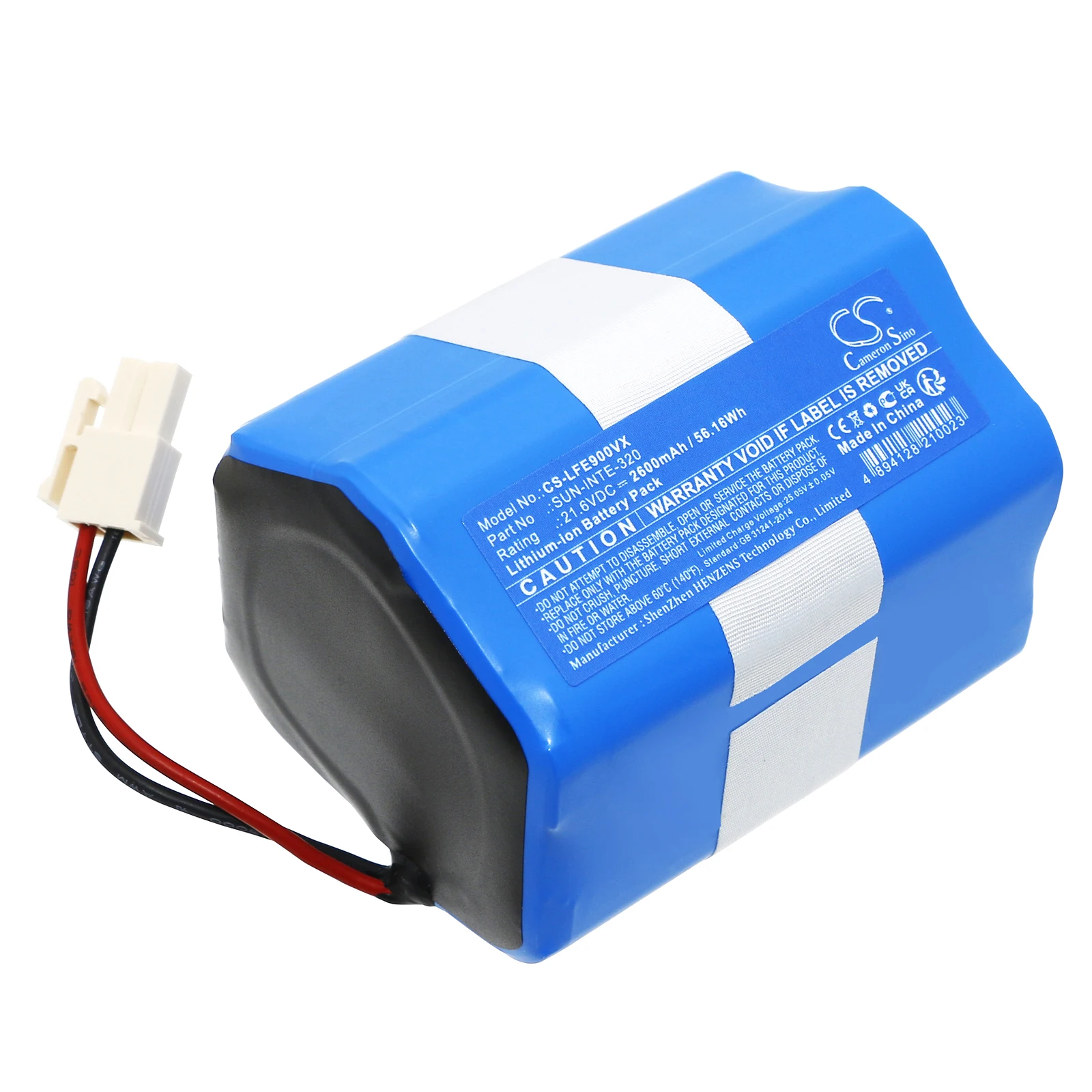 

CS Replacement Battery For iLife V9e SUN-INTE-320 2600mAh / 56.16Wh Vacuum