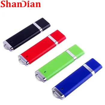 SHANDIAN 4 색 라이터 모양 Pendrive 4GB 32GB USB 플래시 드라이브 엄지 드라이브 메모리 스틱 펜 드라이브 16 Gb 64gb 생일 선물