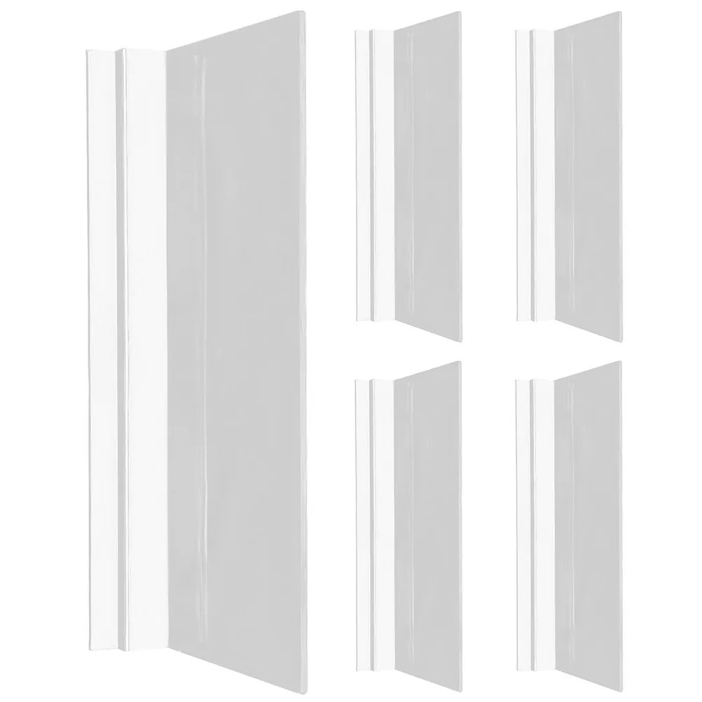 5Pcs Transparent Shoe Display Racks High Loadbearing Shoe Shelves for Retail Store Home Exhibition Clear Floating Shelf