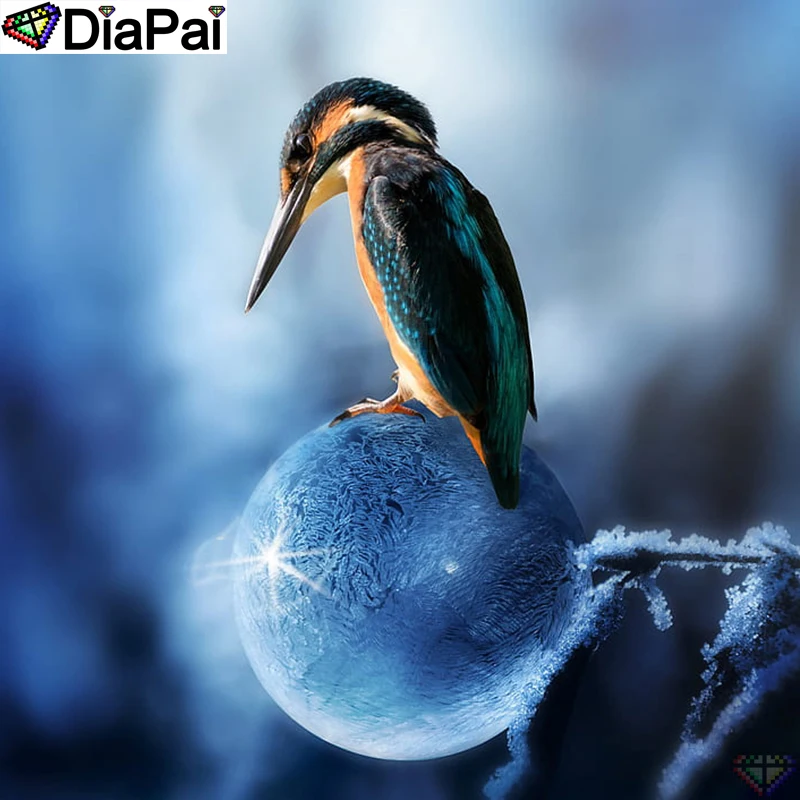 DiaPai Farbe mit Diamant-Stickerei „Tiervogel“ Diamant-Gemälde voller quadratischer runder Bild von Strass-Dekor A25126
