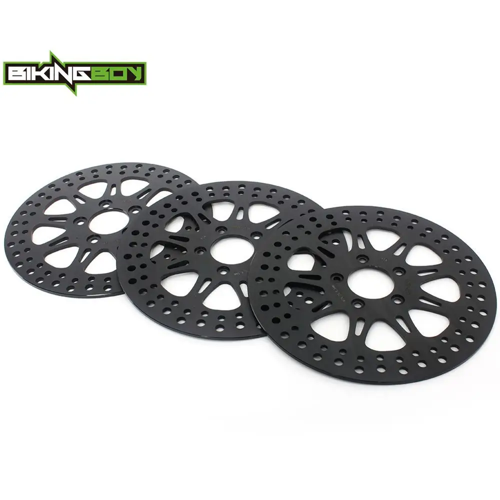Front Rear Brake Discs Rotors FLHR Road King 08-16 11 14 FLHRC 08-20 FLHT Electra Glide 08 09 10 21 22 FLHTC 08-12 FLHTCU 08-13