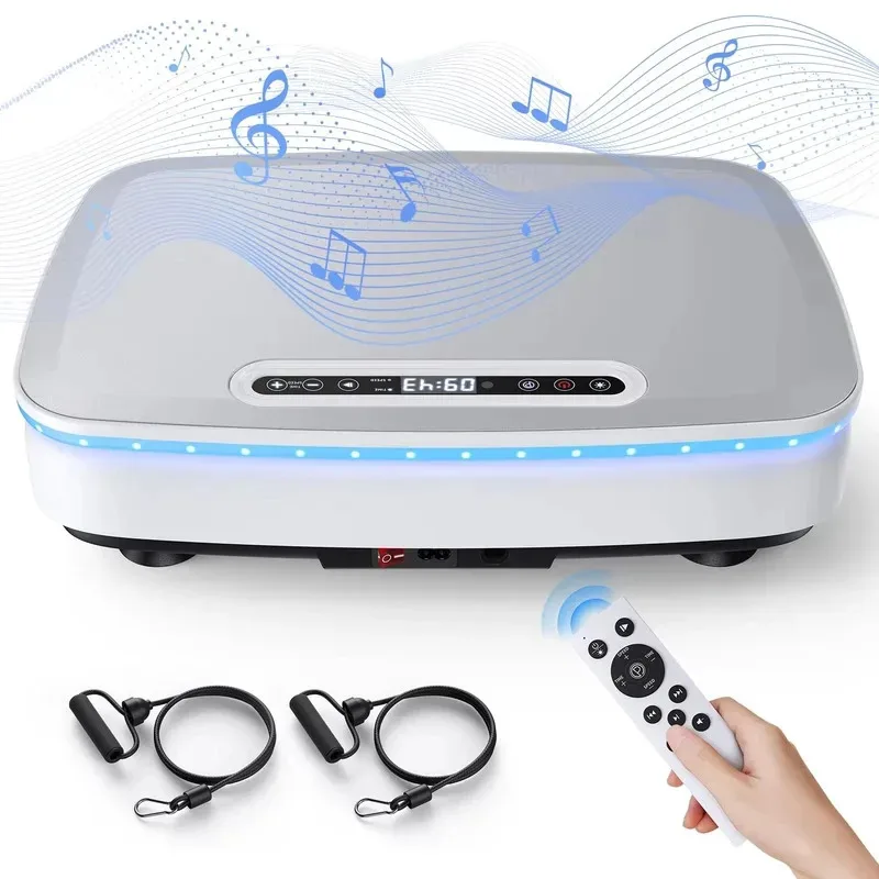 2025Fitness Equipment Vibration Plate Exercise Machine for Lymphatic Drainage Pain Relief Improved Sleep Fat Burning Weight Loss