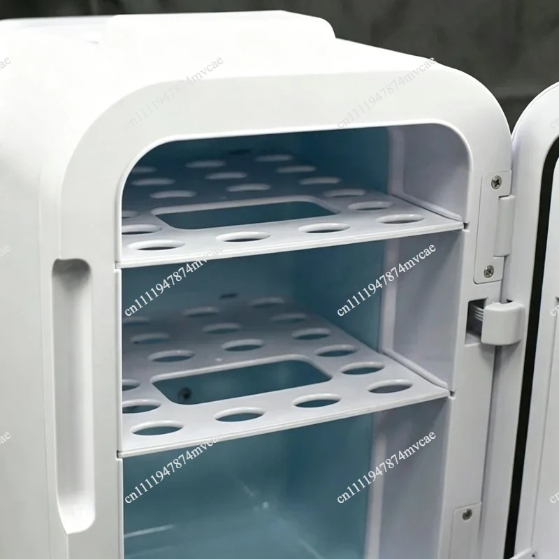 Display with temperature display small fridge touch screen 8L energy drink skincare custom mini fridge refrigerator