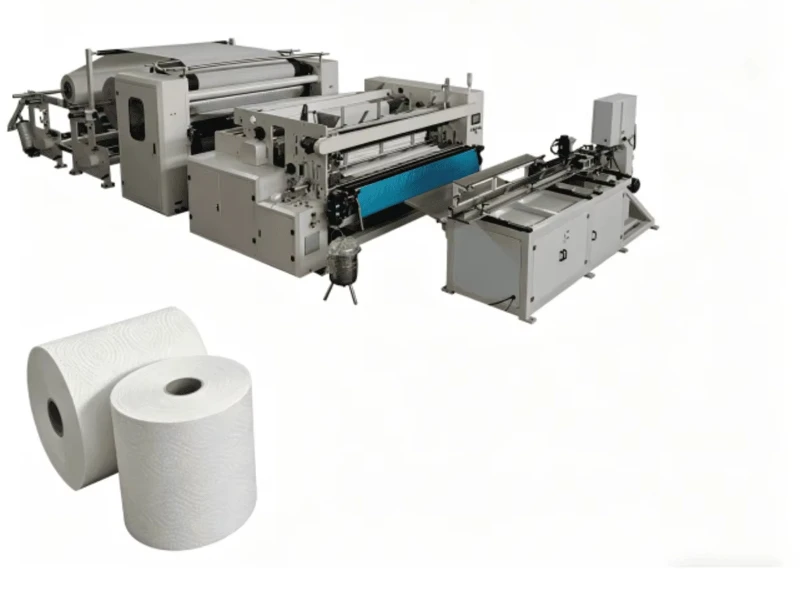 Fully Automatic Wall-Mounted Toilet Paper Band Saw Production Line With CE Certification