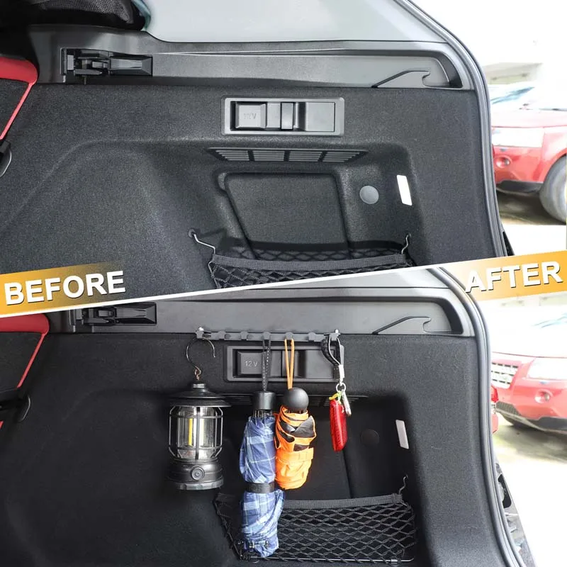 For BMW X3 G45 2025 2026 2027 Carbon Steel Car Trunk Side Hook Expand Panel,Increases Number of Hooks Mounting Accessories