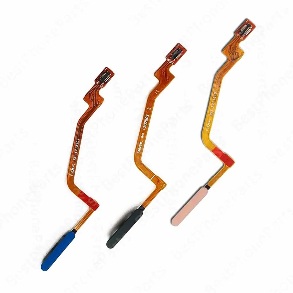 Sensor de huellas dactilares, escáner de huella dactilar, Cable flexible para Xiaomi Mi Poco M3 Pro 5G M2, menú táctil, tecla de retorno, piezas de repuesto