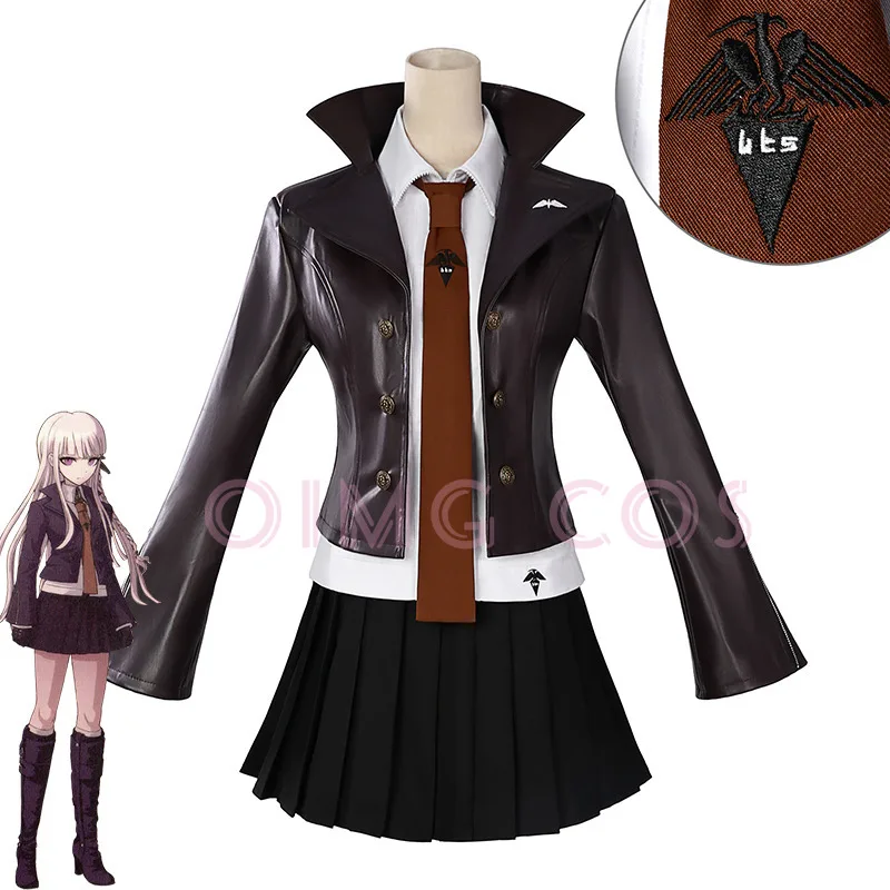

Kirigiri Kyoko Cosplay Costume Adult Carnival Uniform Anime Halloween Party Masquerade Costumes Women Game