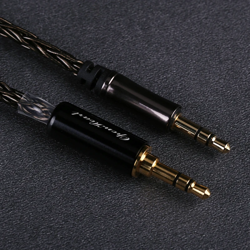 OPENHEART 8 Core Headphone Cable For Philips SHP9500 SHP9600 Fidelio X2HR Audeze MM100 Hifiman HE-R9 HE-R10 Fostex T60RP 2m 3m