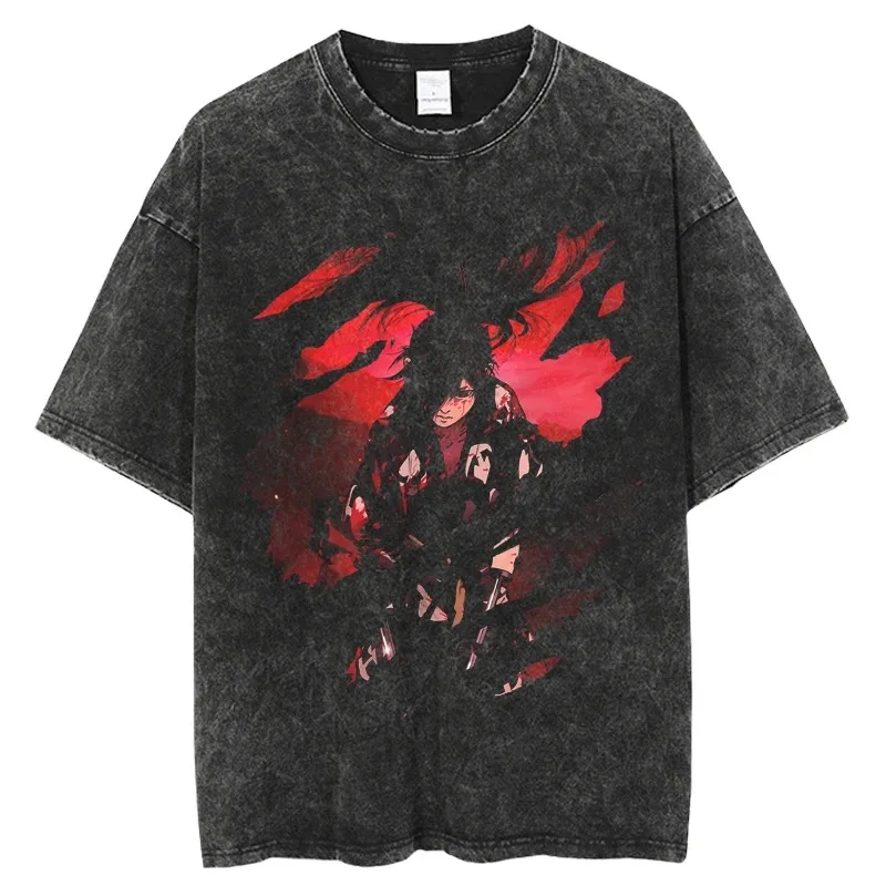 

Горячее аниме Dororo Hiyamaru Graphic Vintage Washed Oversized Vintage Washed высококачественный горячий продукт Толстовка унисекс Спортивная мягкая