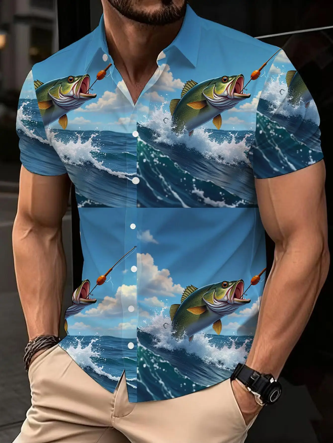 1pcs Men's shirts 2026 Summer 3D Printed Short sleeve Breathable t shirt y2k Anime t shirts streetwear Y2k streetwear Polyester