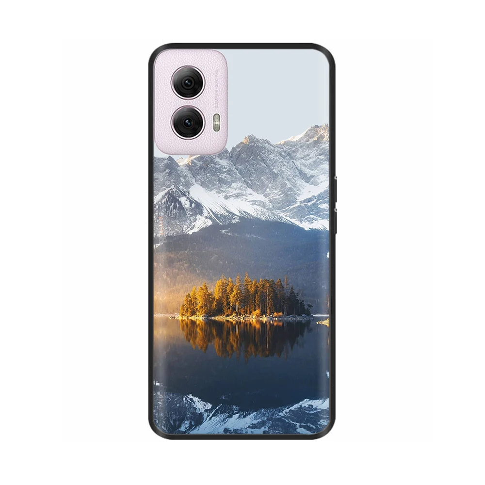 For Moto G Power 2024 Case For Motorola G Power 2024 5G Gpower Luxury Fashion Panda Dragon Tiger Painted Phone Cover Housing