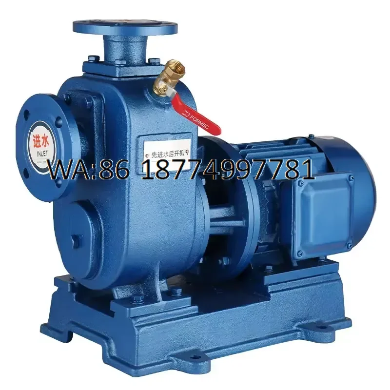 custom ZW Centrifugal Sewage Pump No Clogging Self-priming for Factory Supplier OEM ODM Services