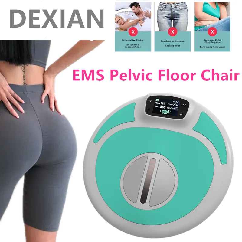 

New Women Pelvic Floor Muscle Postpartum Postnatal Exercise Repair Butt Lifting Electric Magnetic Muscle Building Hiem Ems Chair