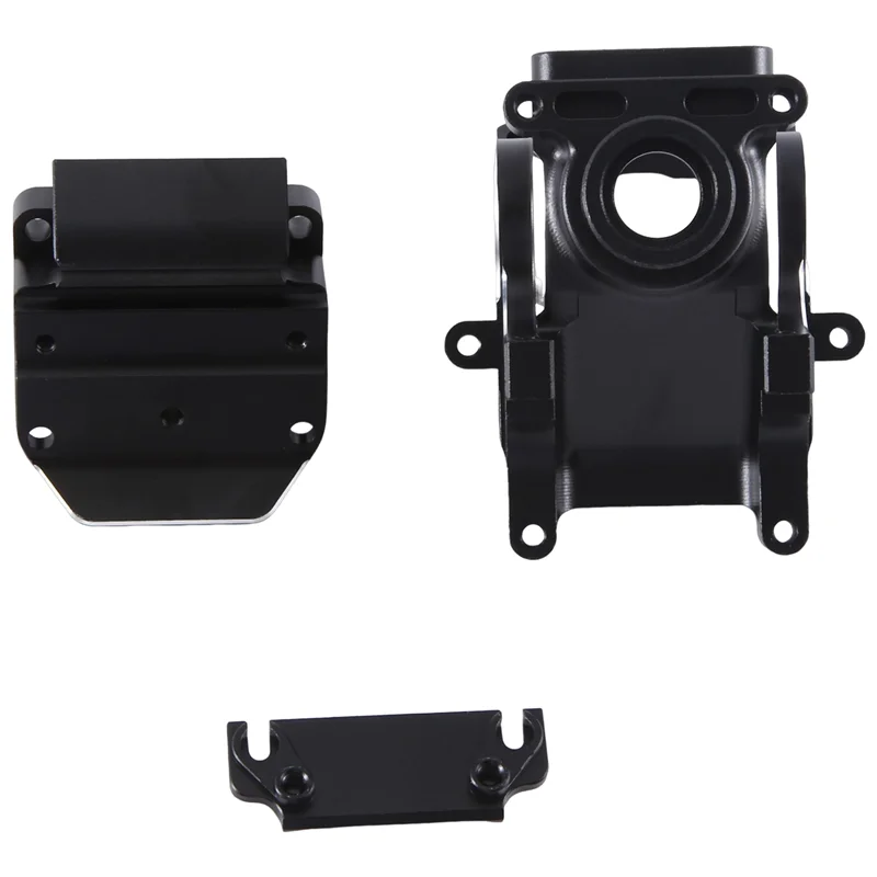 

Metal Gearbox Case Housing And Differential Adapter For ARRMA 1/8 6S Karton Typhon 1/ 7 Infraction Limitless Replacement Black