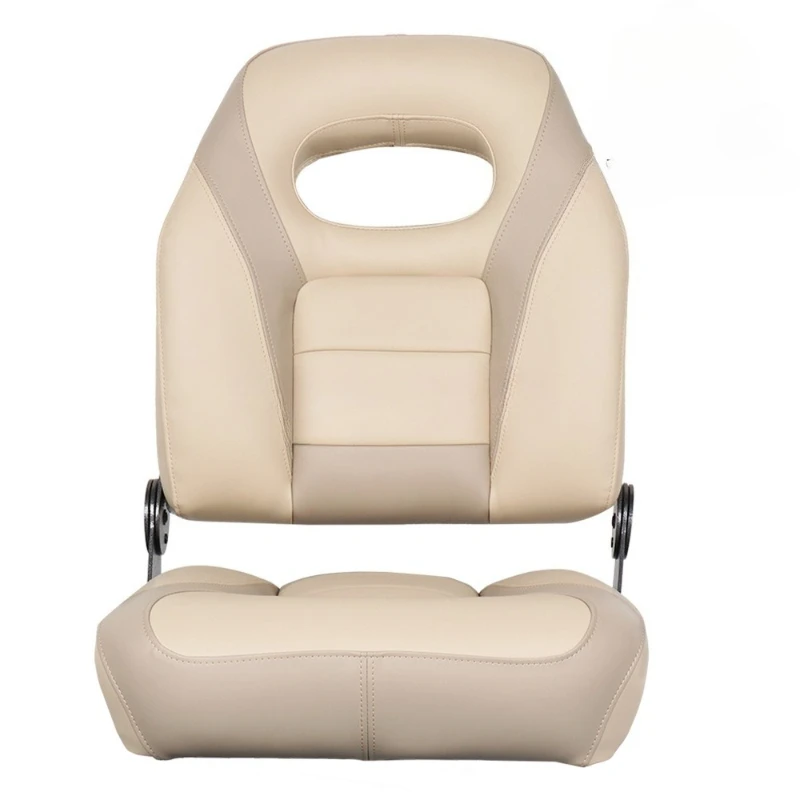 

Boat Soft Bag Seat, Outdoor Yacht Fishing Chair Passenger Seat, Speedboat RV House Boat Folding Seat Camel