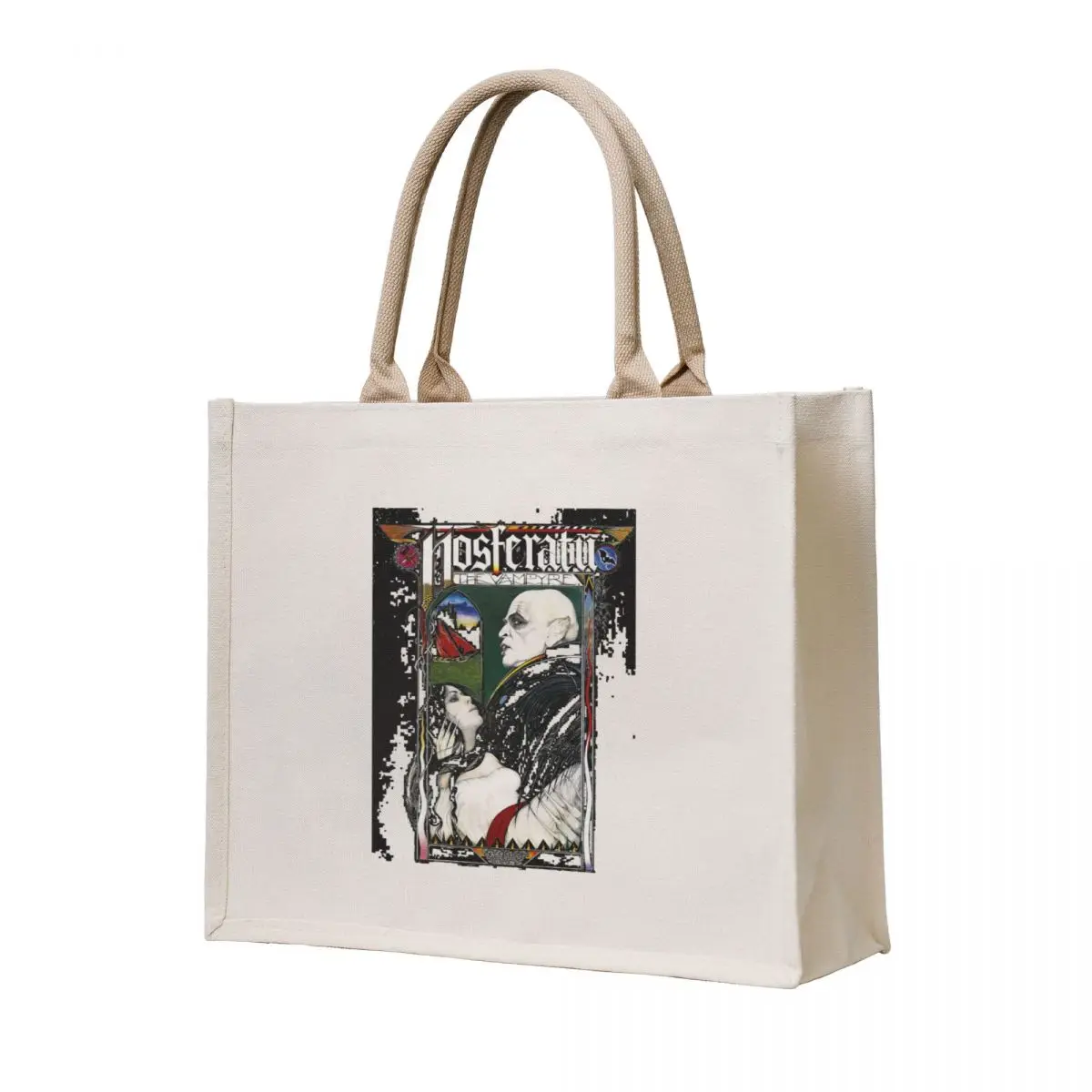 NOSFERATU Kinski Poster Premium Scoop Tote Bag shopping bags foldable custom canvas bag shopper bag woman tote bags aesthetic