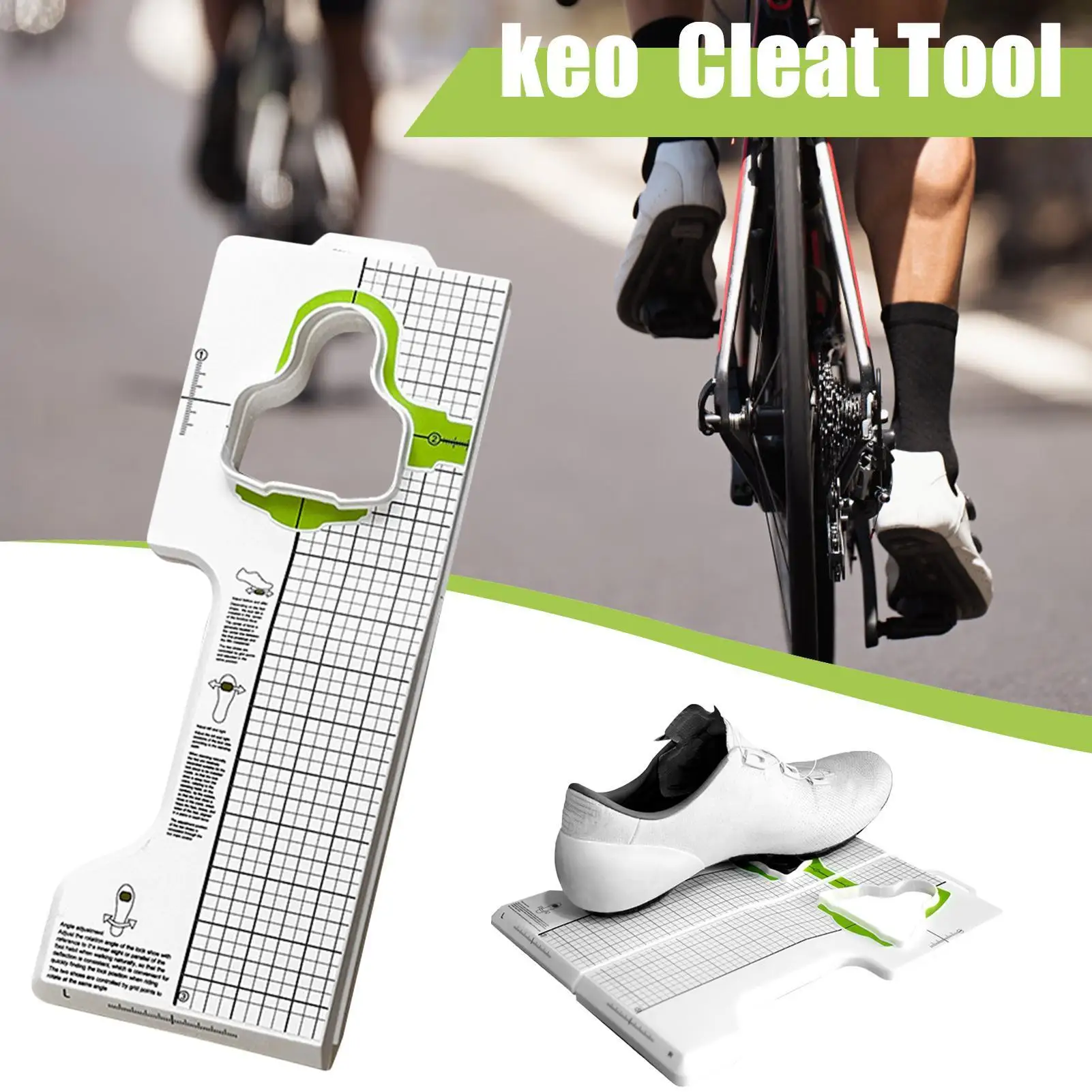 

Cycling Cleat Alignment Tool Cycling Accessories Bicycles Cleat Adjustment Tool SPD Cleat Tool Pedal Cleat Fitting Tool dropship