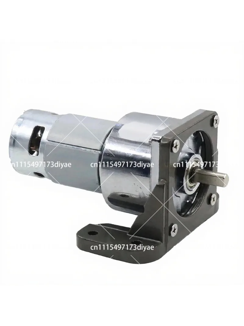 12V 24V DC Gear Motor Micro High Torque 35W Adjustable Speed Slow Speed Motor for DIY Robot Toy Car