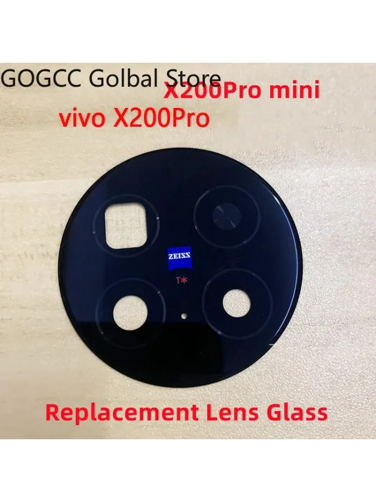 Oryginalne szkło tylnej kamery do Vivo X200 Ultra X200 X300 Pro Mini X200S, części zamienne do wymiany szkła obiektywu tylnej kamery. — zdjęcie produktu 6