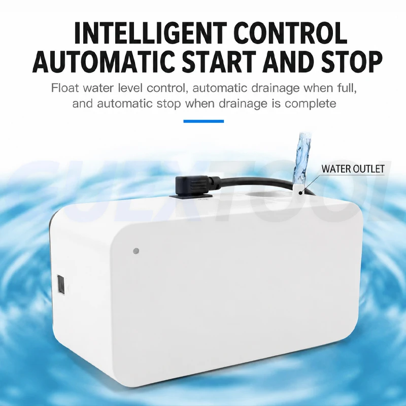 100V-240V Air Conditioning Drainage Pump Water Pump Home Appliance Air Conditioning Mini Self Priming Water Electric Water Pump