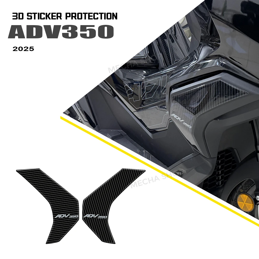 

For ADV 350 2025 ADV350 Motorcycle 3D Gel Decals Accessories Fuel Tank Decorative Protective Stickers Kit Waterproof