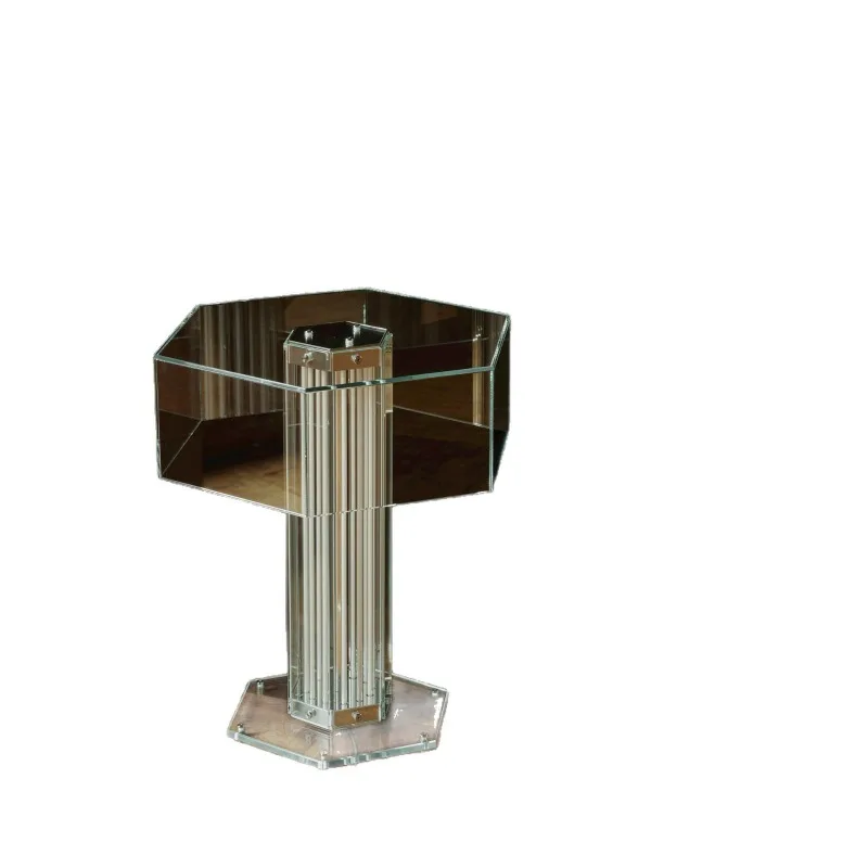 

Modern Bauhaus glass art simple decorative table lamp