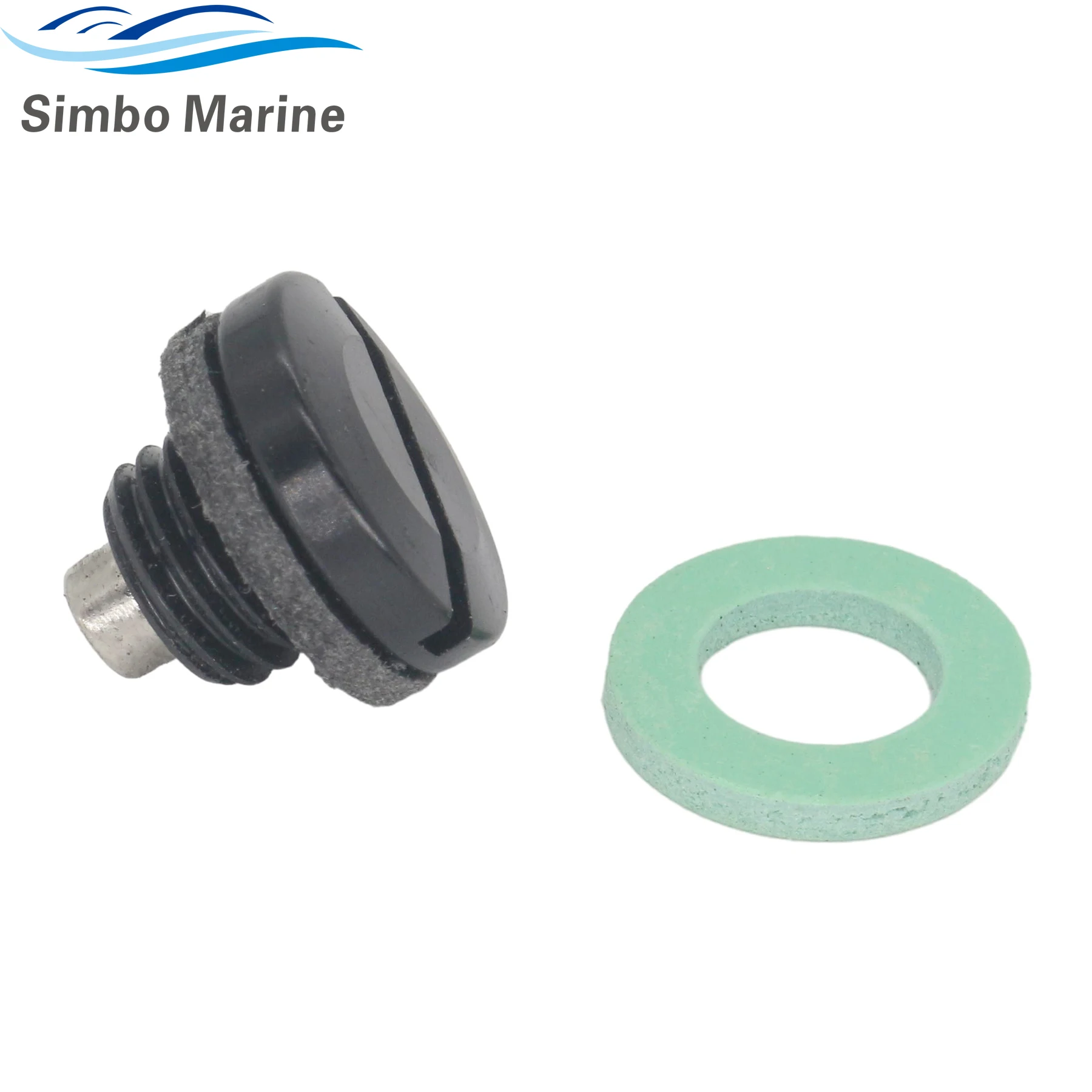 Oil Drain Plug Gasket Kit for Suzuki Outboard Engine 4-Stroke DF 150 To 350 HP 55128-93L00 09168-10034 Sierra 18-4703