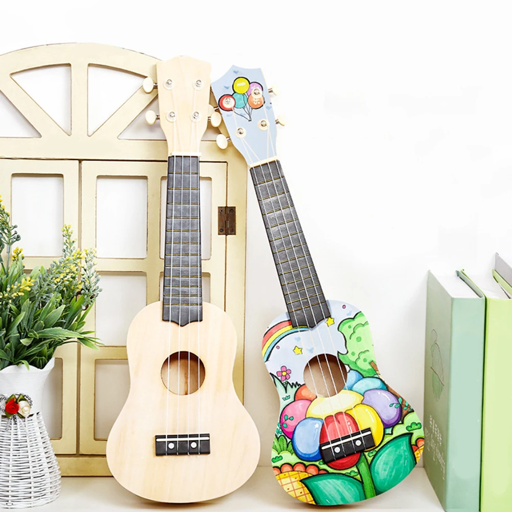 

DIY Ukulele Kit Premium Wood Lightweight Craft Supplies Homemade Musical Toy Instrument Set Ukulele Making Kits H made