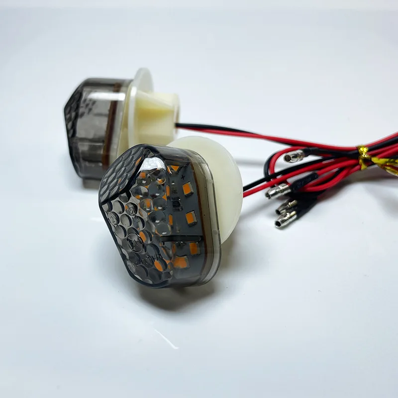12V 1 Pair Side Turn Signal Light For Yamaha YZF R1 R6 YZF R6S FZ1S FAZER 1000 FZ6S FAZER 600 LED Motorcycle Accessories Refit
