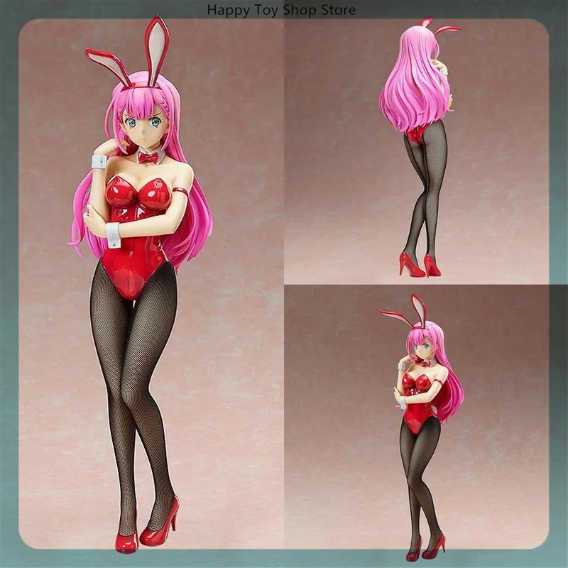 42cm Kirisu Mafuyu Bunny Girl Anime Girl Figure 1/4 Cartoon Model Statue Boys Collection Desktop Decoration Ornament Toys Gifts