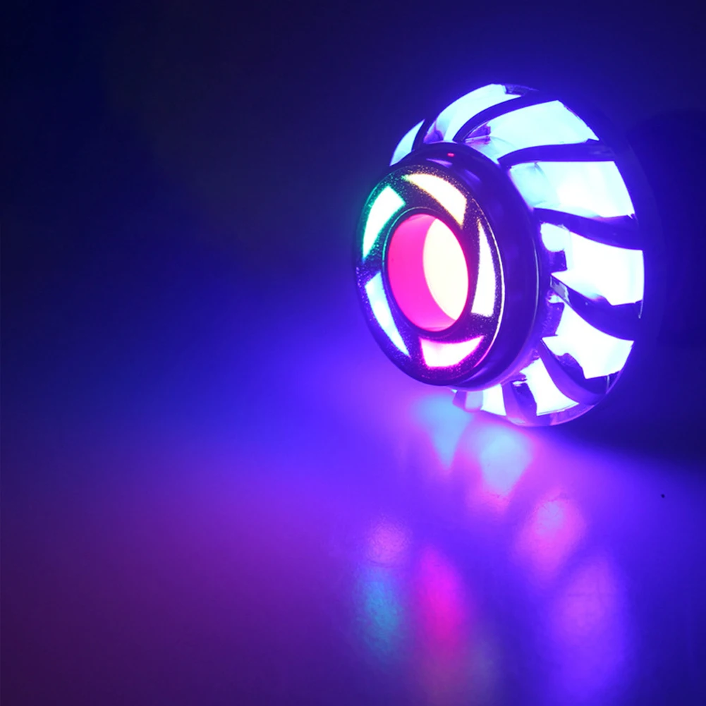 

9-12V LED Motorbike Brake Lamp Super Bright Angel Eye Motorcycle LED Flashing Signal Light Colorful Motorbike Driving Work Lamp