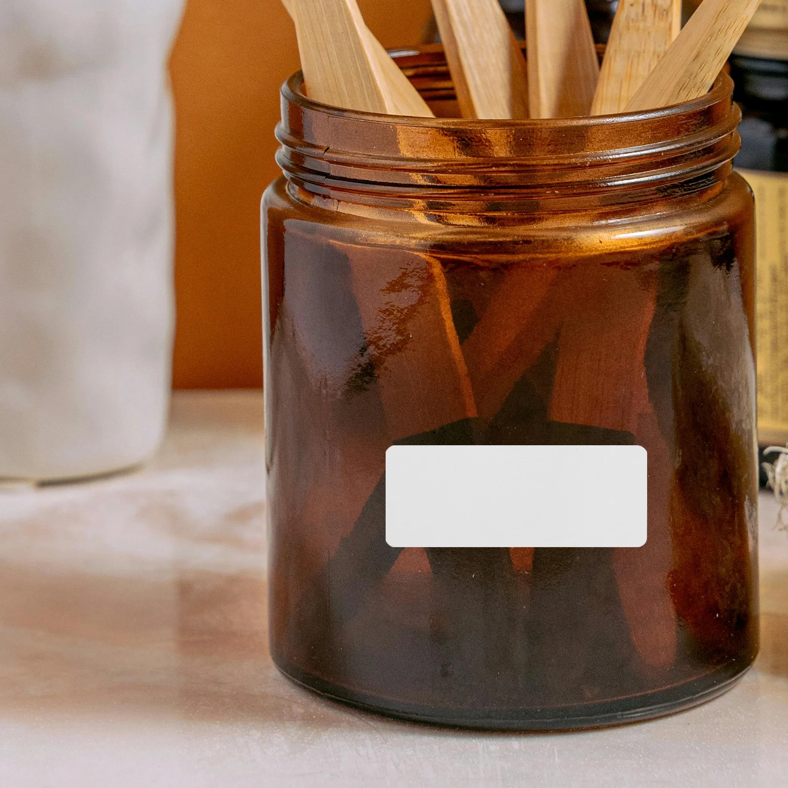 

Thermal Label Paper Printer Stickers Blank Adhesive Labels Tear Resistant Scratch Proof Waterproof for