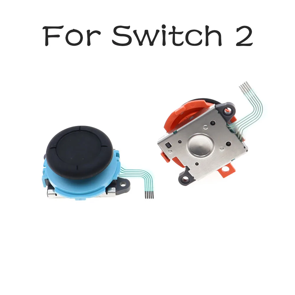 1 conjunto para ns2 switch 2 3d joycons controlador analógico joystick com tampa vara rocker alça de substituição jogo almofada jogos acessórios