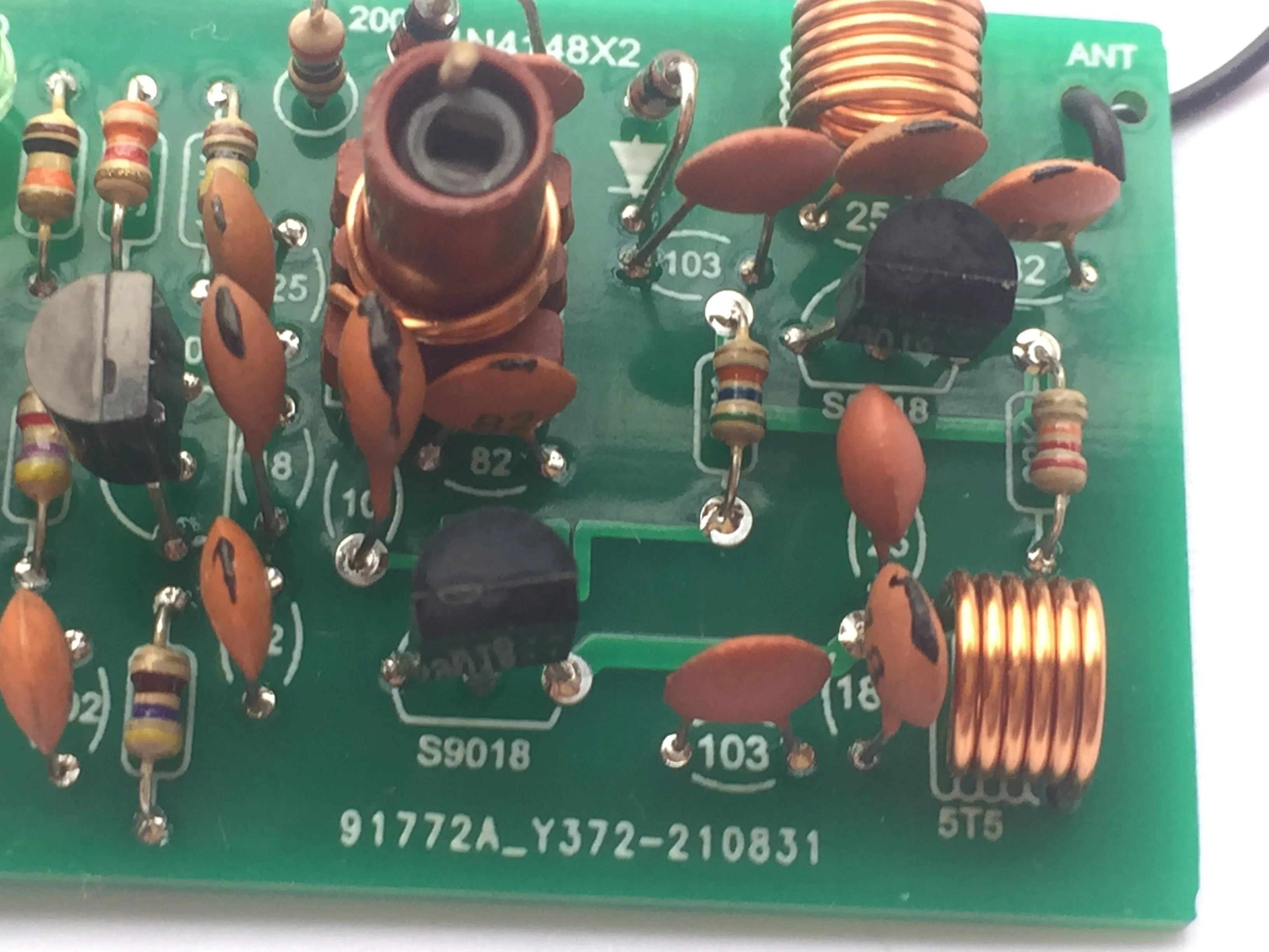 Kit Student Experimental FM Transmitter Wireless Microphone