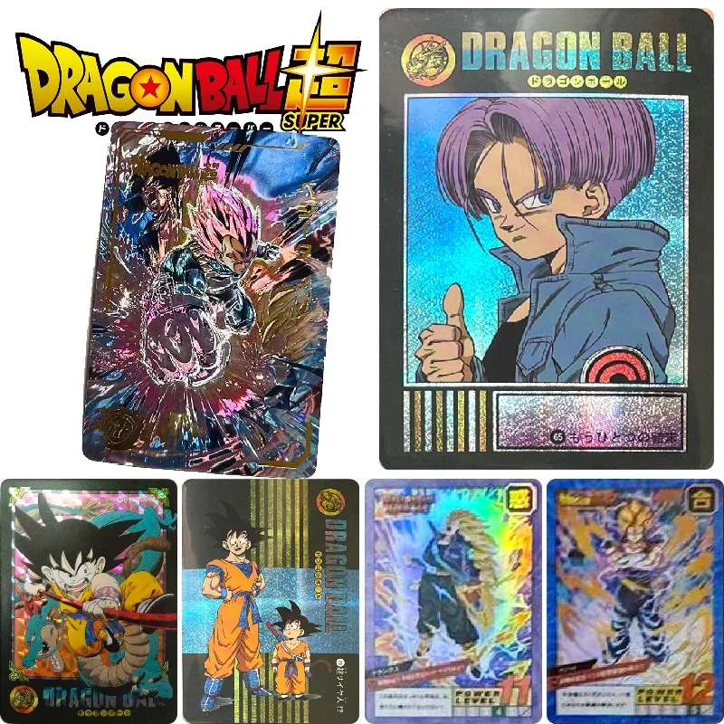 

Dragon Ball Super Son Goku Frieza Bejita Yonsei Piccolo DIY Домашняя бронзовая игра Коллекционная карта игрушек Рождественский подарок на день рождения