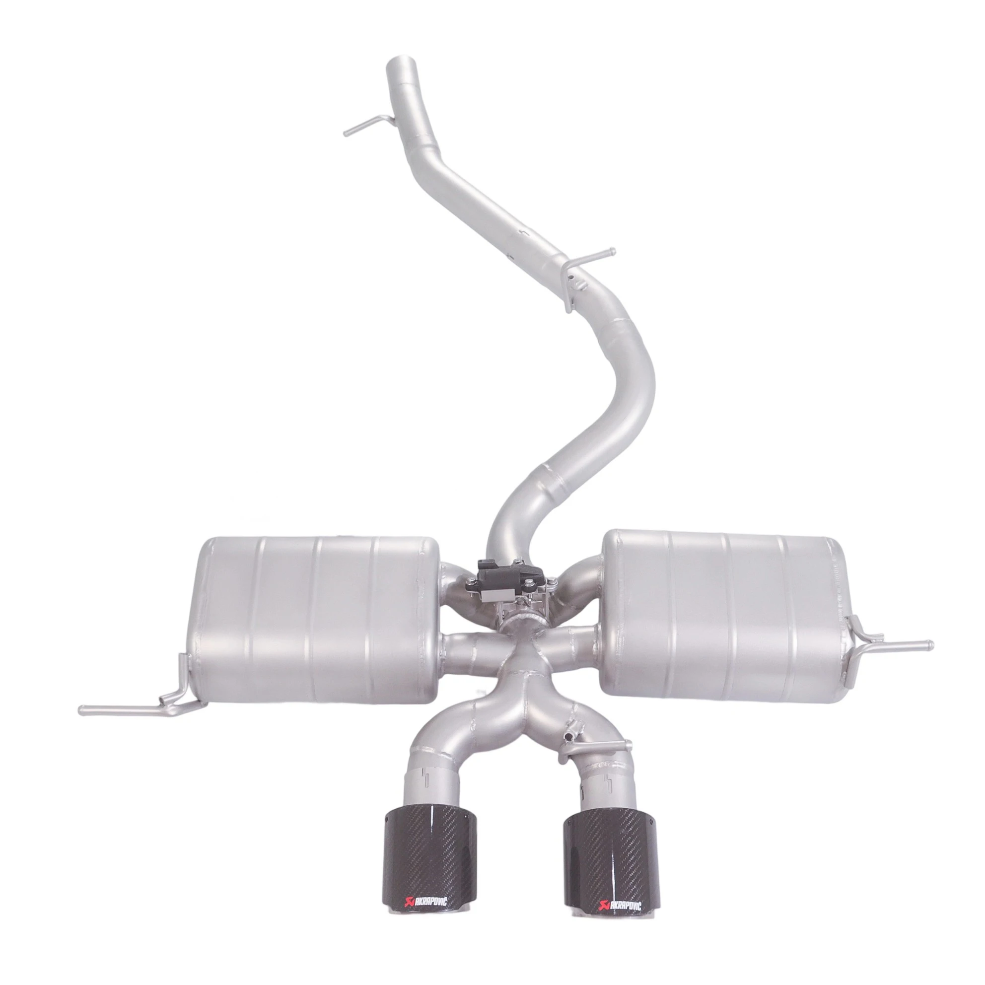 GFC catback exhaust muffler for Golf R MK 6 2019-2016,Car electric valve exhaust system made of 304 stainless steel