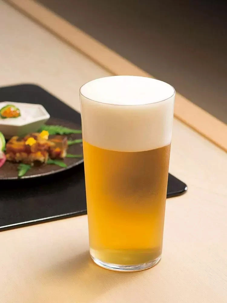 東洋ササキガラス耐熱ビールカップ夜食薄氷強化ガラスティーカップコーヒーカップ鉛フリーダイニングウェア