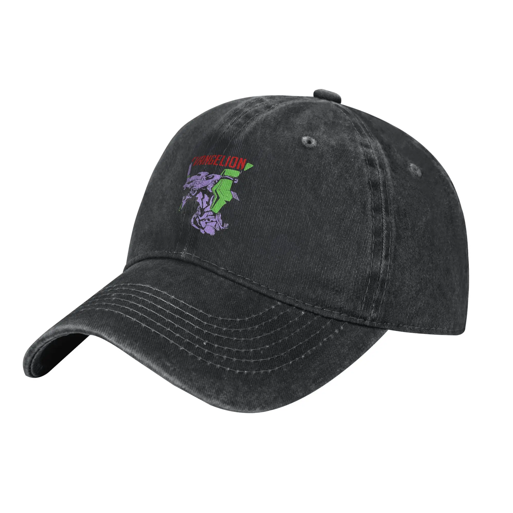 Eva Multicolor Hat Peaked Women's Cap Neon Genesis Evangelion Personalized Visor Protection Hats