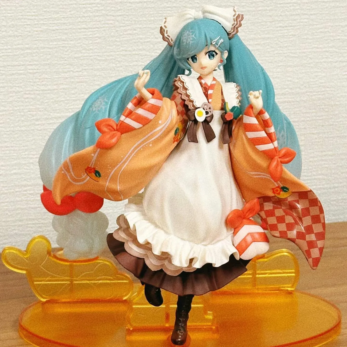 

Оригинальная фигурка Bandai Hatsune Miku Ichiban Kuji Snow Miku сезон 2024 фигурка аниме экшн-модель коллекционные игрушки в подарок