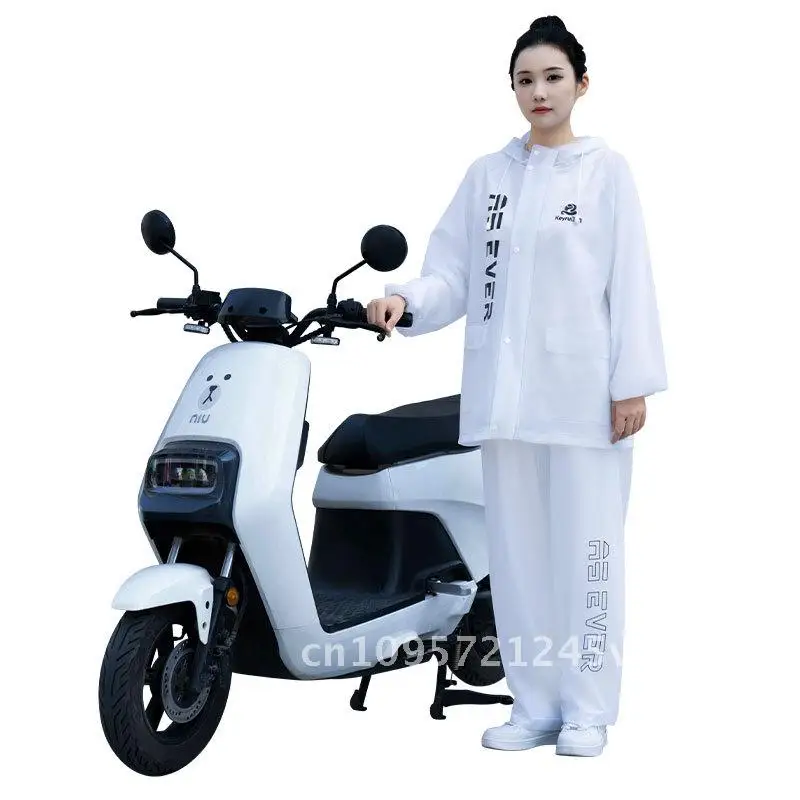 

Raincoat rain pants suit wholesale rainstorm outdoor motorcycle battery car takeaway riding reflective split raincoat
