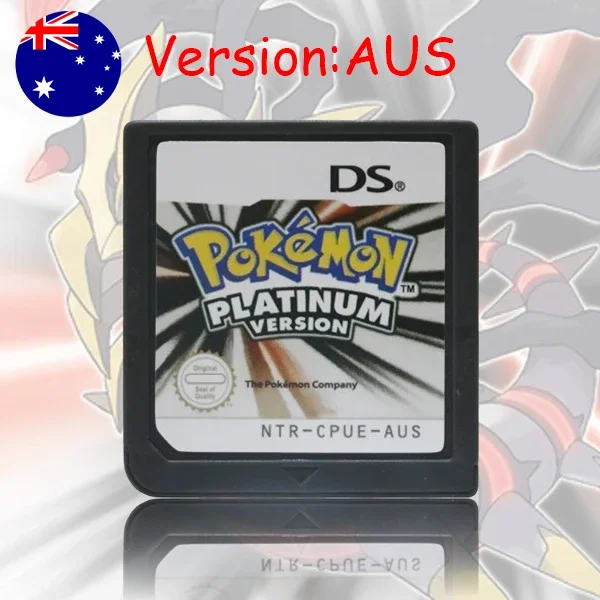 Pokemon Series DS Game Cartridge Diamond Platinum Pearl HeartGold SoulSilver Black White Multilingual for NDS/2DS image 3