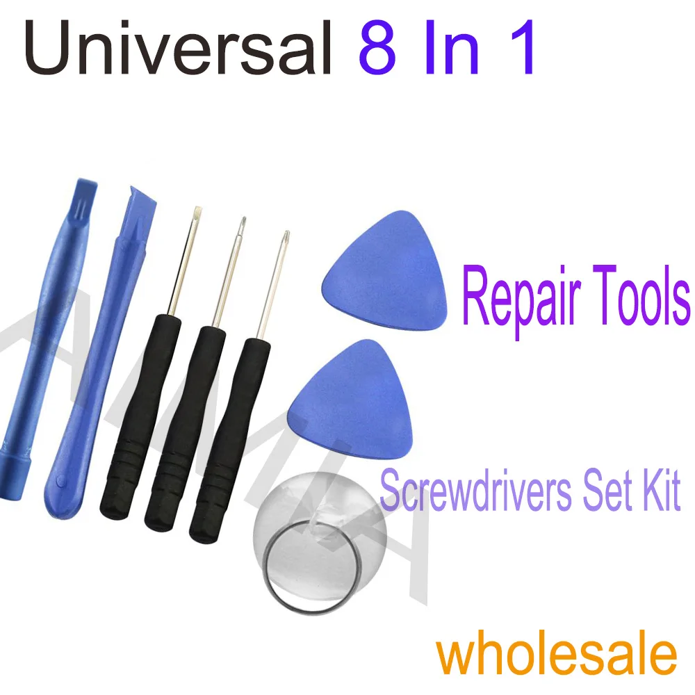 Reparatur werkzeuge Schrauben dreher Set Kit Tablet Reparatur Universal 8 in 1 für Xiaomi für Huawei für Samsung für HP für Lenovo für Asus