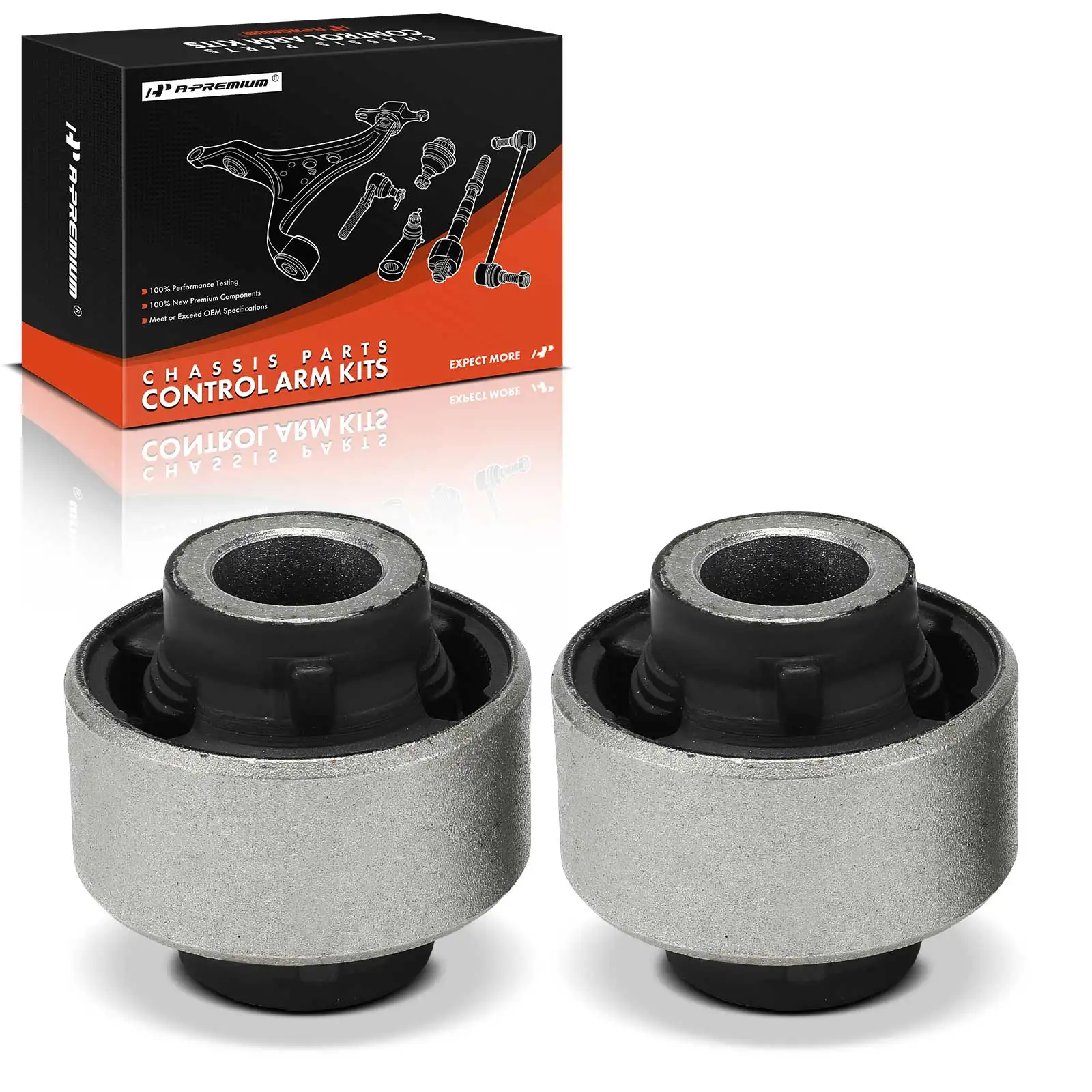 A-Premium 2x Front Lower Rearward Control Arm Bushing for Nissan Versa 2012-2019 Versa Note 2014-2019 545009KS1B 545019KS1B